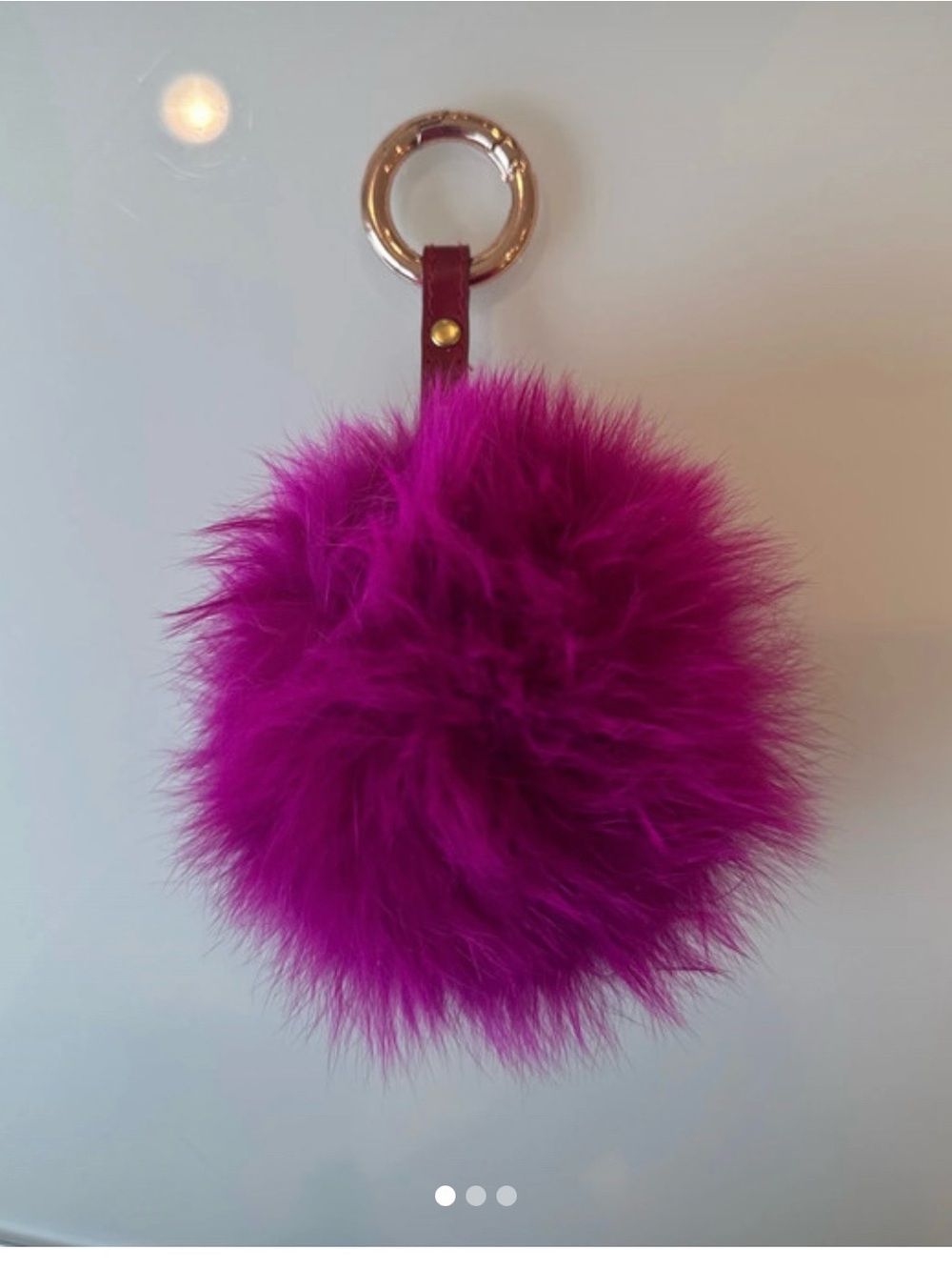 Pom Pom keychain